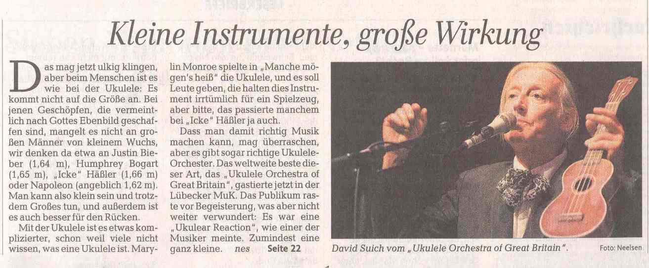 Lübecker Nachrichten 23.08.2011